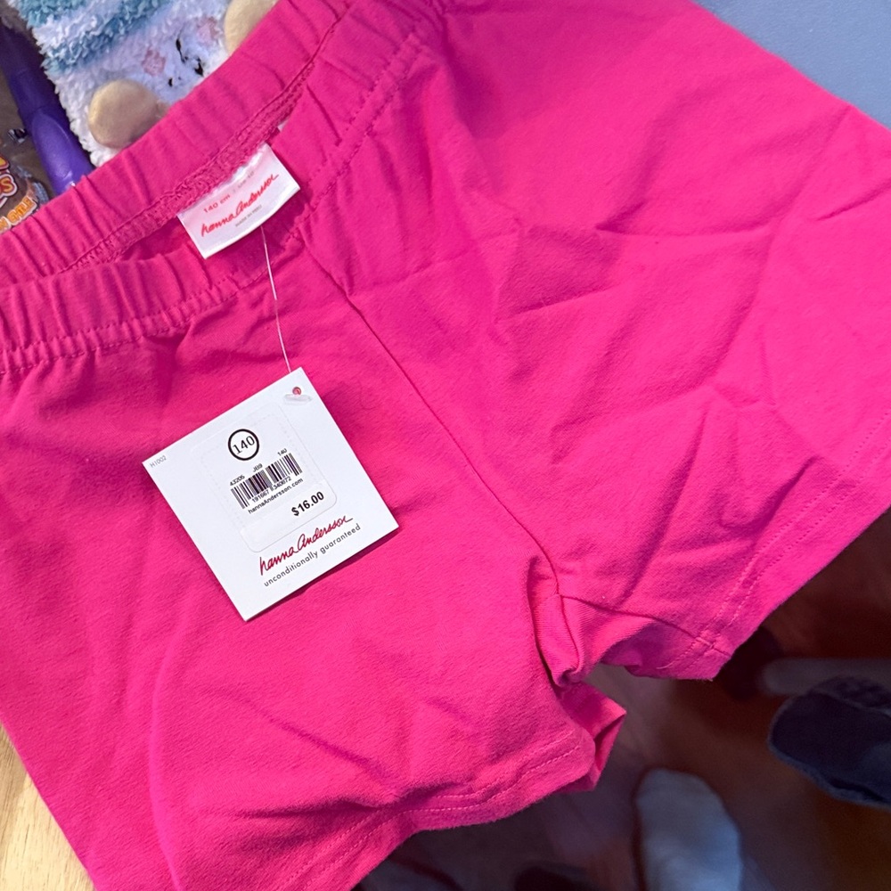 Hanna Andersson Women's Vibrant Pink Athletic Shorts